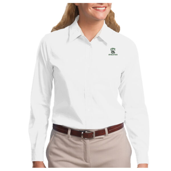 LADIES, Sport Shirt, Long Sleeve, Athletics Logo_3.5_Full Color, Left Chest Thumbnail