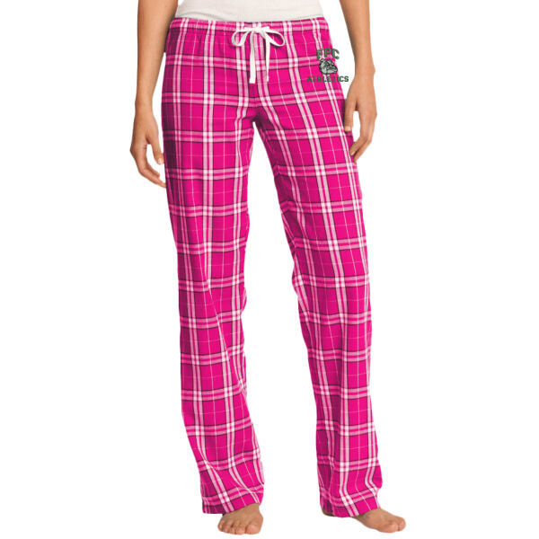 JUNIORS Flannel Plaid Pant, Athletics Logo_3.5_Full Color, Left Hip Thumbnail
