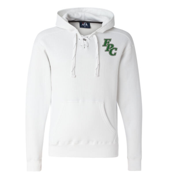 ADULT, Laced Hooded Sweatshirt, FPC LOGO_3.5_Full Color, Left Chest Thumbnail