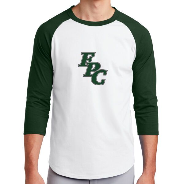ADULT, Colorblock Raglan Jersey, FPC LOGO_Full Color, Full Chest Thumbnail