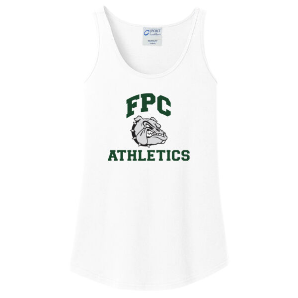 LADIES, Cotton Tank Top, Athletics Logo_Full Color, Full Chest  Thumbnail