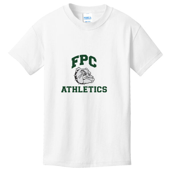 YOUTH, T-Shirt, Short Sleeve, Athletics Logo_Full Color, Full Chest Thumbnail