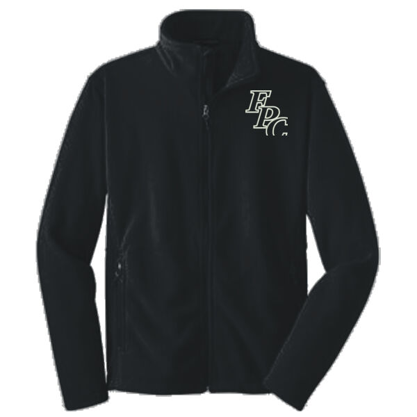 ADULT, Full-Zip, Fleece Jacket, FPC LOGO_3.5_White, Left Chest Thumbnail