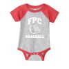 Infant Baseball Fine Jersey Bodysuit Thumbnail