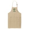 Easy Care Extra Long Bib Apron with Stain Release Thumbnail