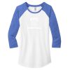 Women's Fitted Very Important Tee ® 3/4 Sleeve Raglan Thumbnail