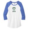 Women's Fitted Very Important Tee ® 3/4 Sleeve Raglan Thumbnail